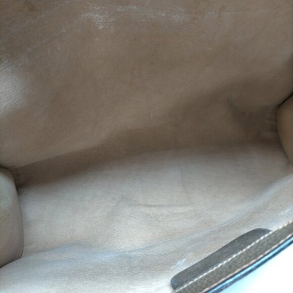 Authentic Gucci Vintage Clutch Bag Sherry Line Brown PVC mn334-113025 - Picture 12 of 16